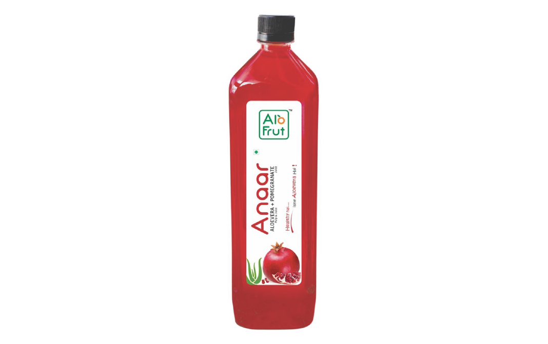 AloFrut Anaar Aloevera + Pomegranate   Plastic Bottle  1 litre